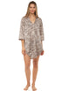 V-NECK BELL SLEEVE TUNIC - DUNE